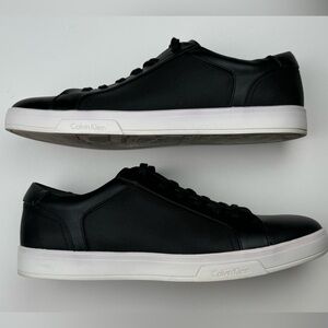 Calvin Klein Men’s ‘Bowyer’ Black Lace-Up Shoes. Size- 10
